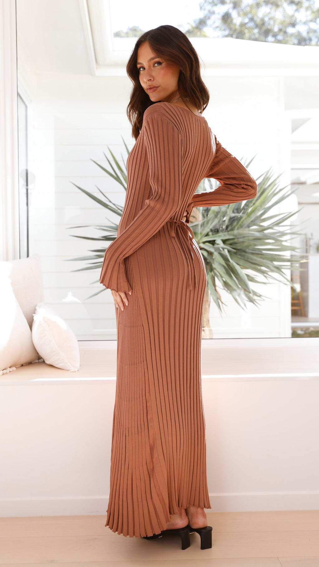 Winslow Maxi Dress - Mocha - Billy J