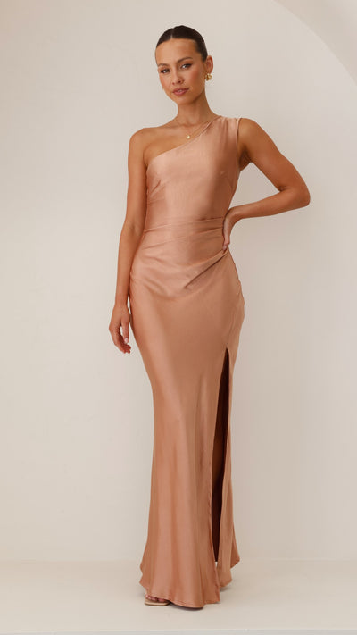 Load image into Gallery viewer, Victoria Maxi Dress - Clay - Billy J
