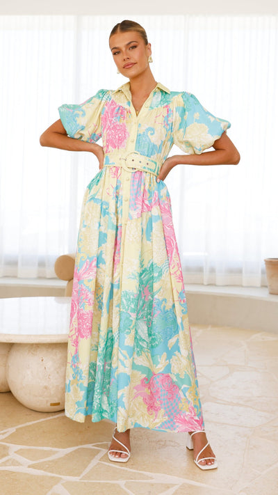 Load image into Gallery viewer, Milan Maxi Dress - Sun Kissed Summer - Billy J
