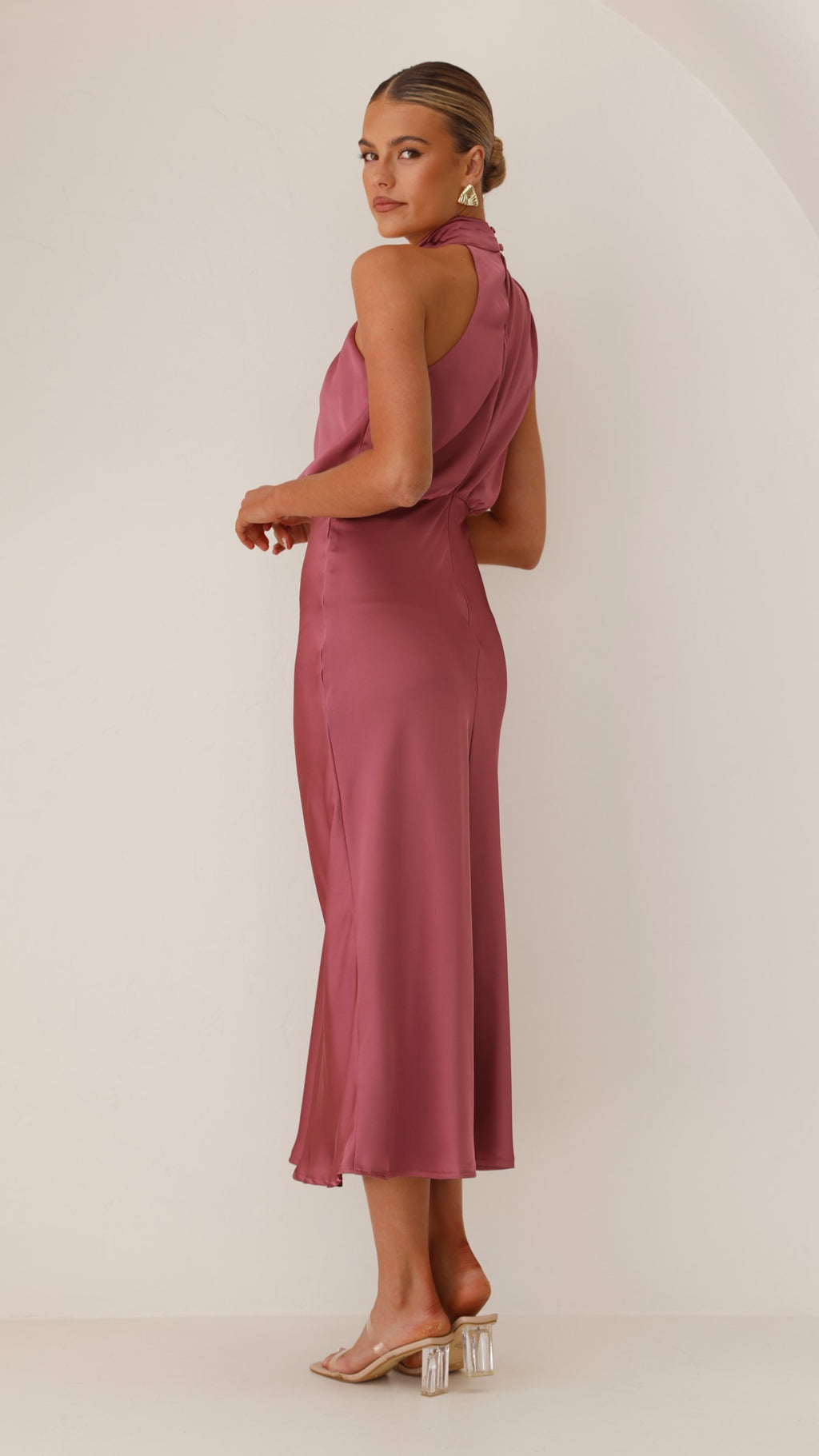 Esther Maxi Dress - Plum - Billy J