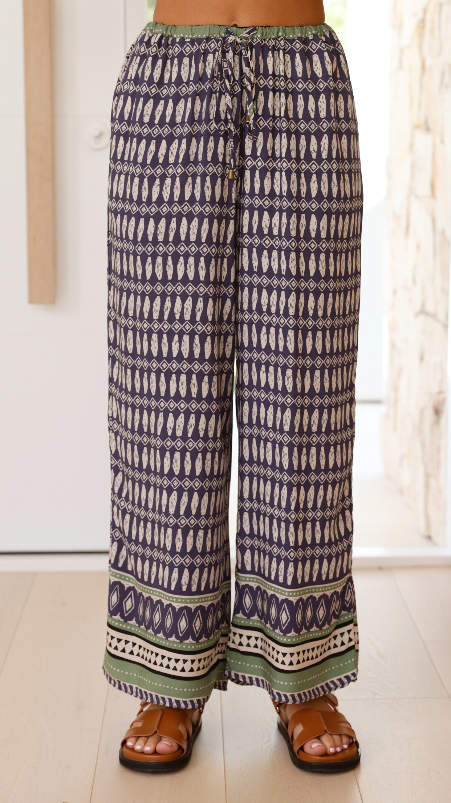 Cici Pants - Lorena Print - Billy J