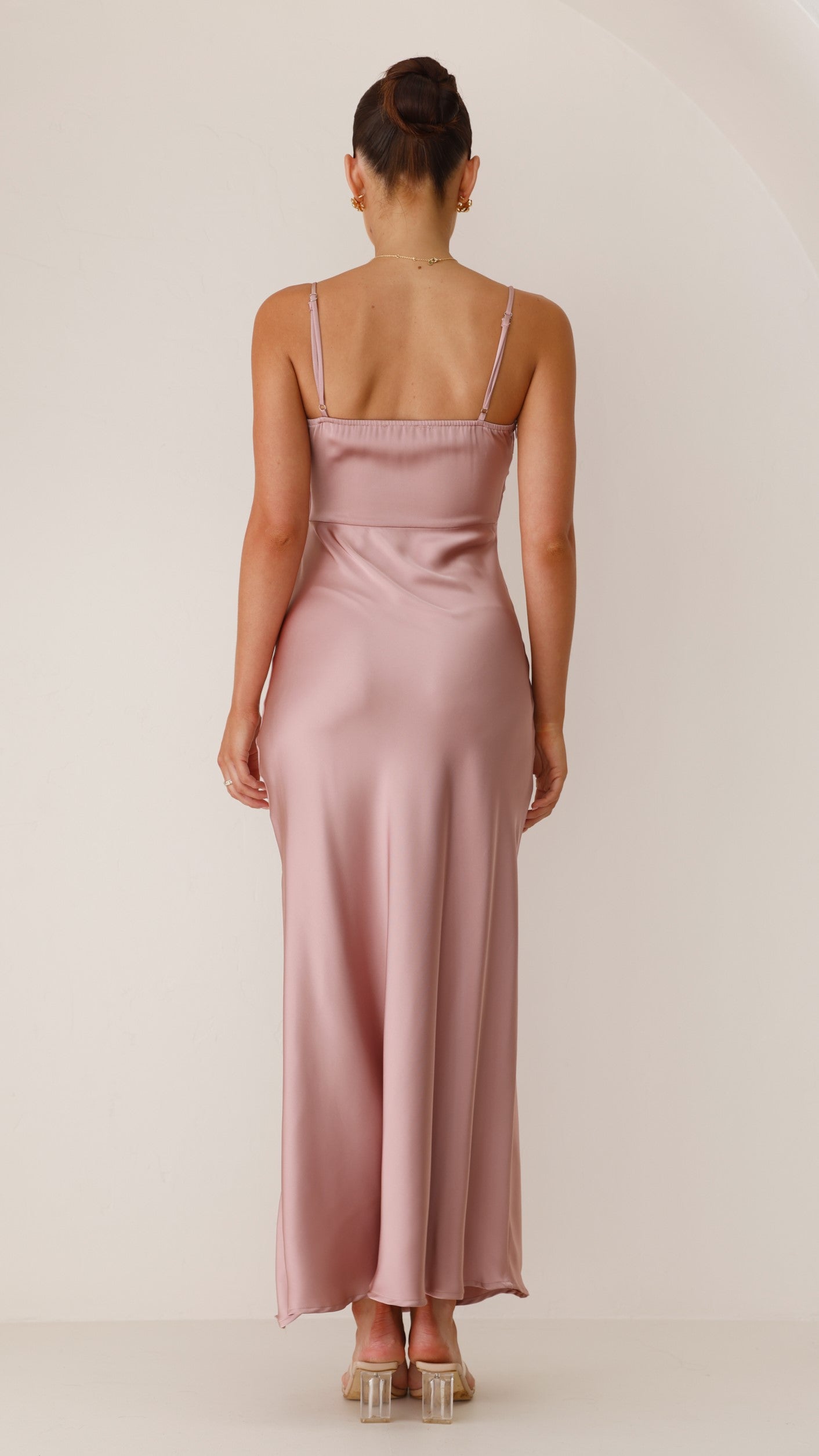 Ilana Maxi Dress - Dusty Pink - Billy J