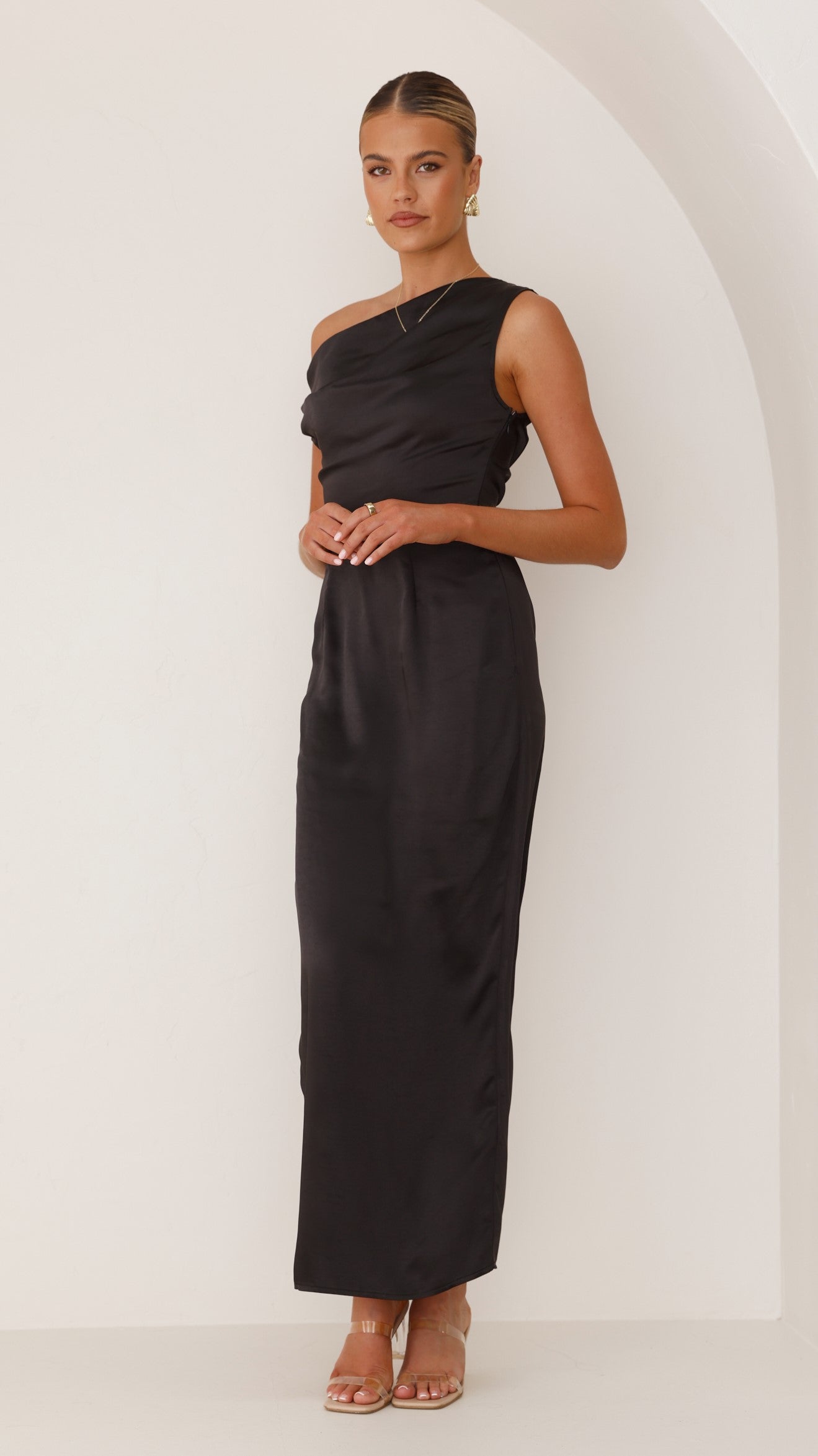 Harlowe Maxi Dress - Black - Billy J