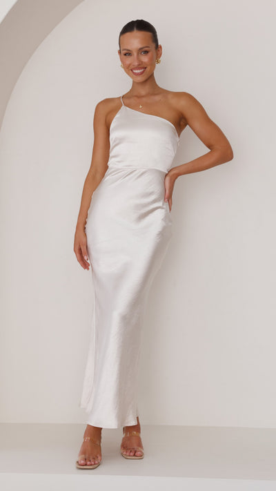 Load image into Gallery viewer, Margot Maxi Dress - Champagne - Billy J
