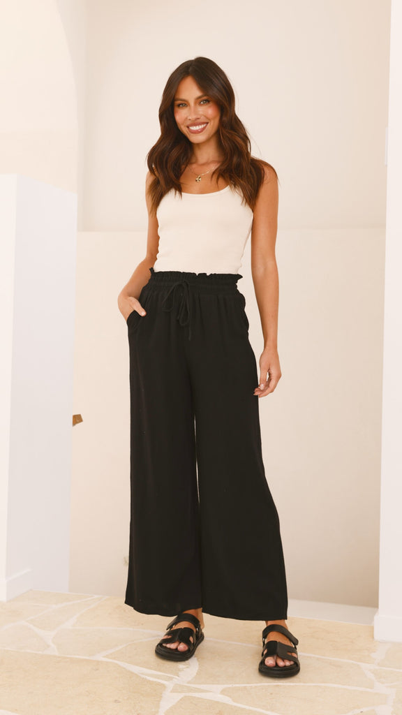 Sylvie Pants - Black - Billy J