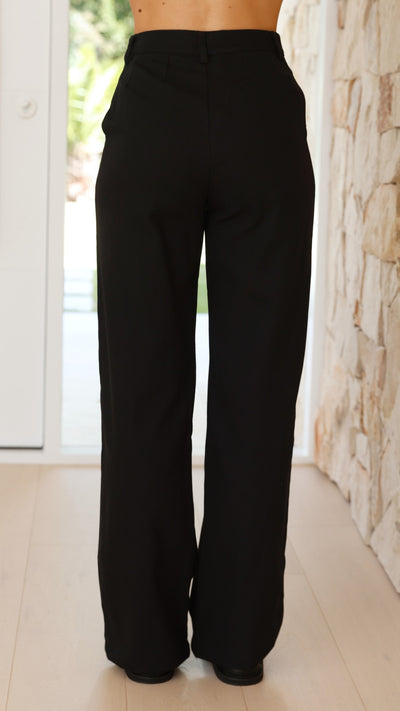 Load image into Gallery viewer, Ruia Pants - Black - Billy J
