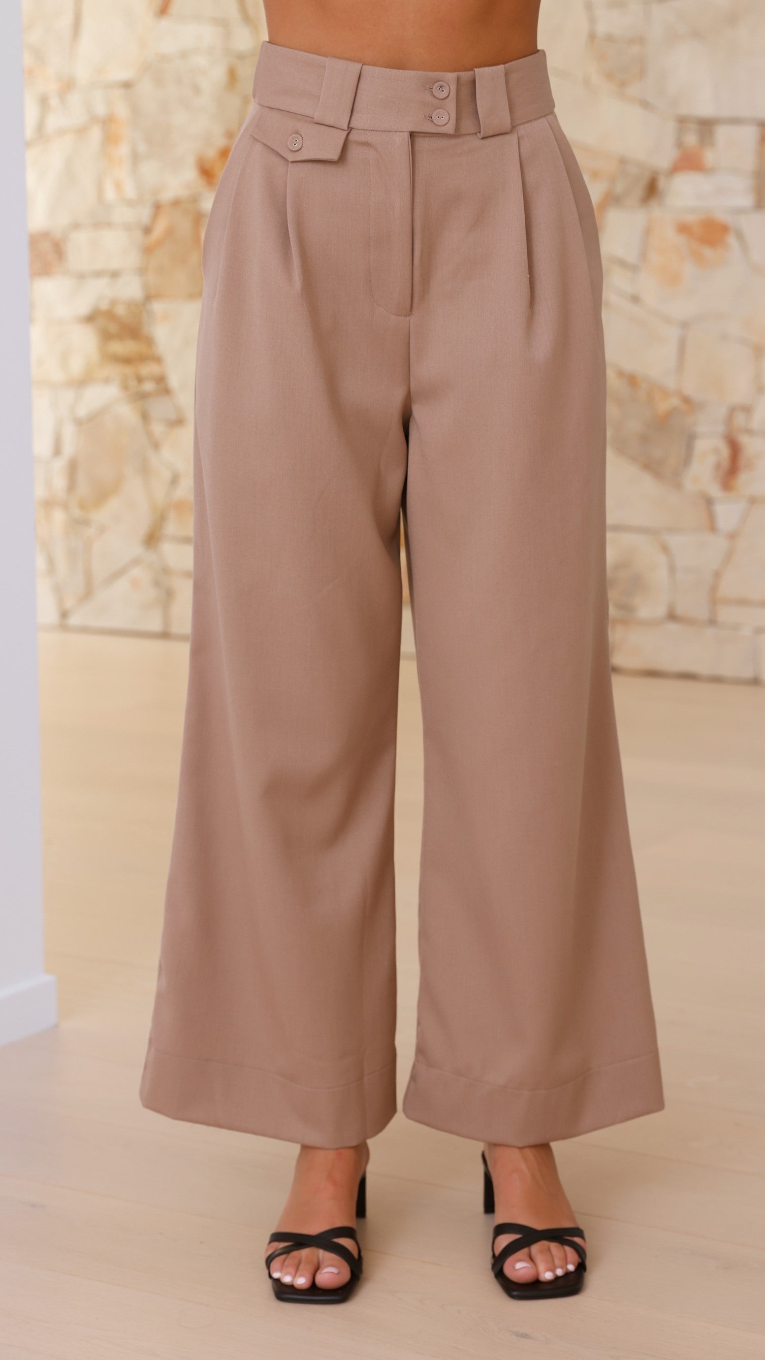 Leya Pants - Mocha - Billy J