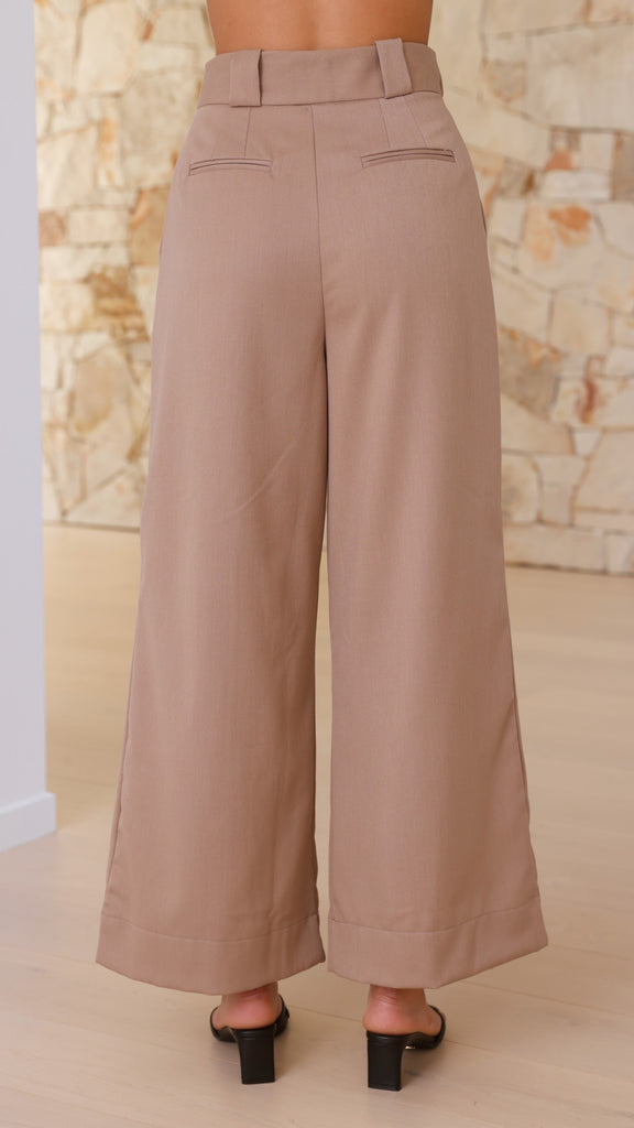 Leya Pants - Mocha - Billy J