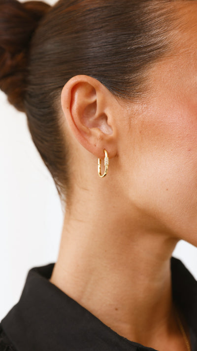 Load image into Gallery viewer, Nylah Earrings - Gold - Billy J
