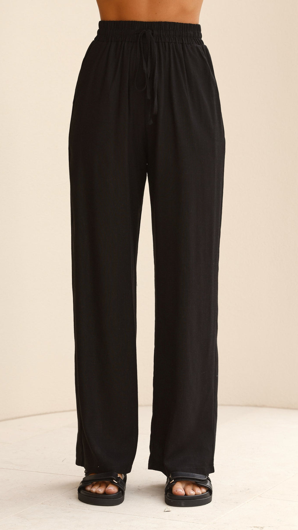 Valene Pants - Black - Billy J