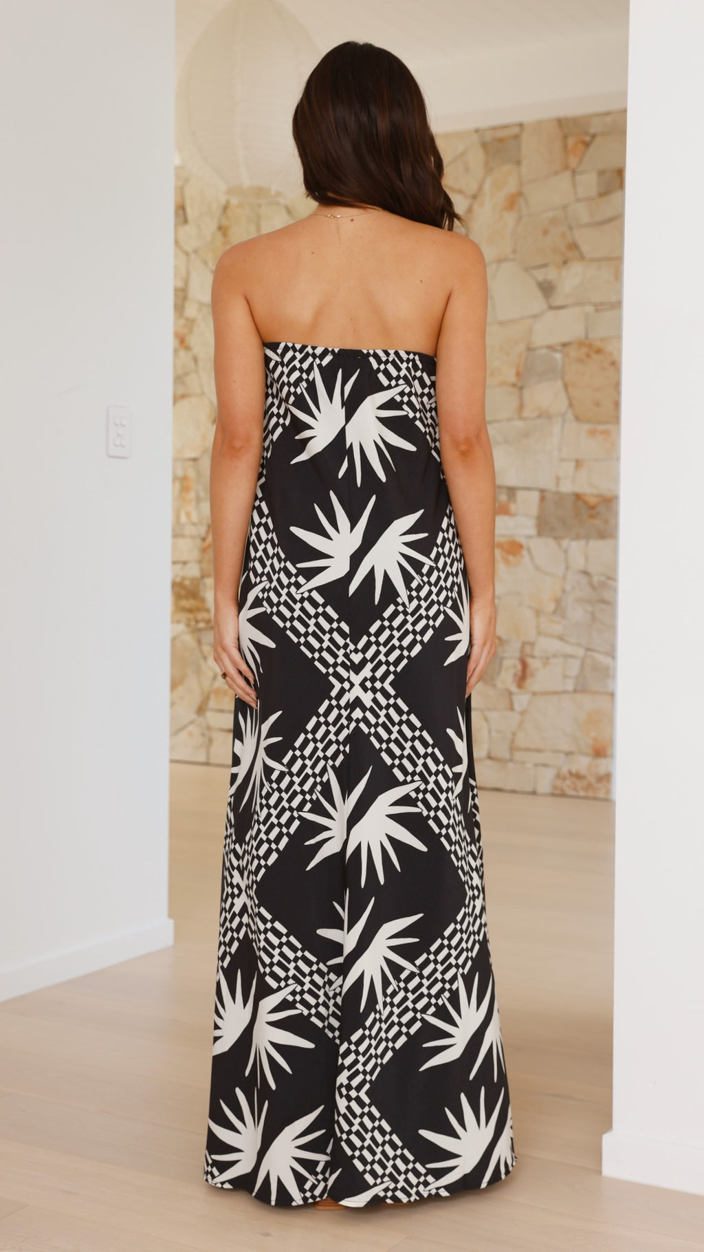 Nadja Maxi Dress - Kahlo Print - Billy J