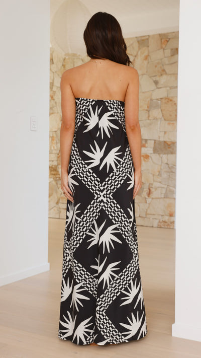 Load image into Gallery viewer, Nadja Maxi Dress - Kahlo Print - Billy J
