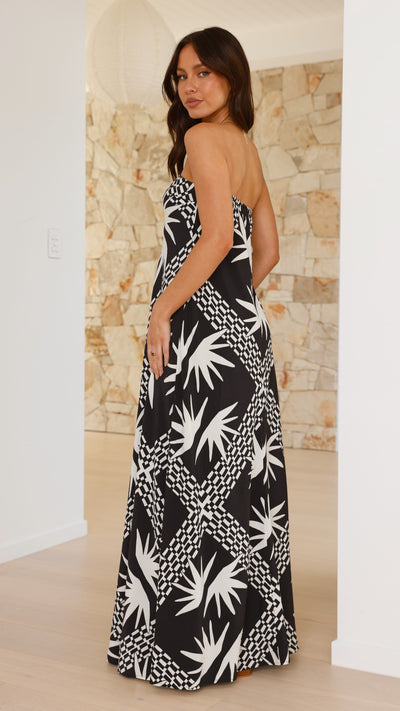 Load image into Gallery viewer, Nadja Maxi Dress - Kahlo Print - Billy J
