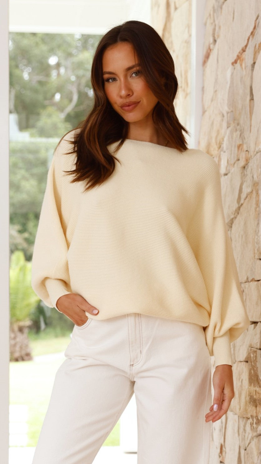 Becca Knit - Butter - Billy J