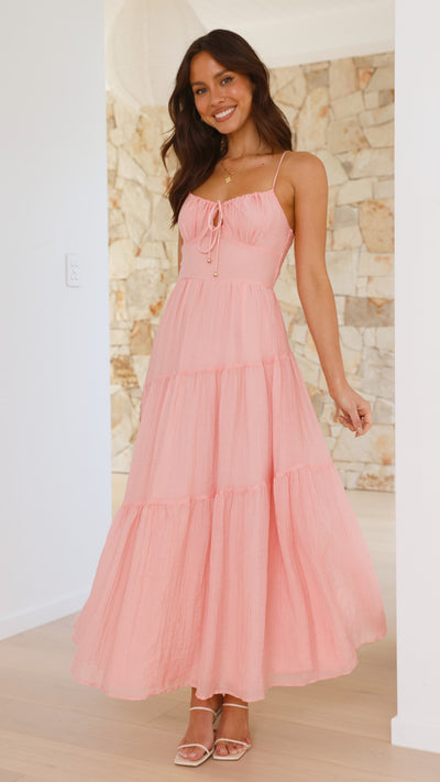 Load image into Gallery viewer, Cove Maxi Dress - Blush - Billy J
