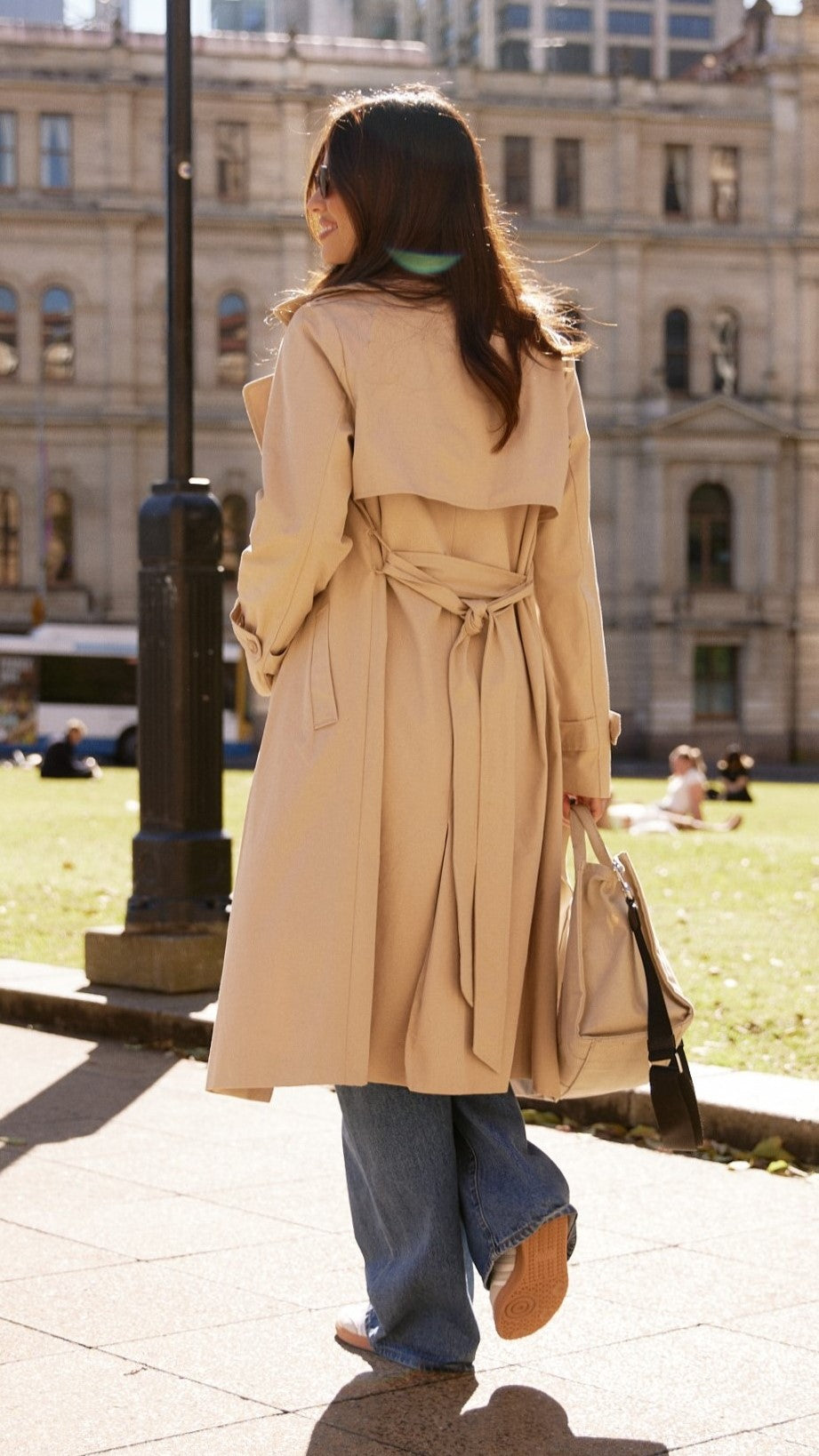 Byron Trench Coat - Camel - Billy J