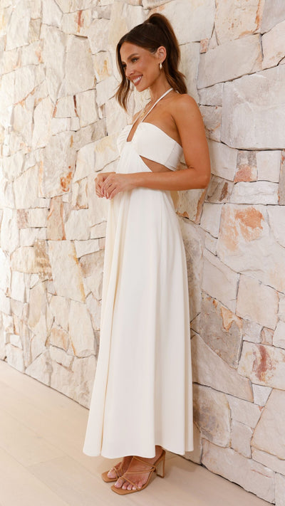 Load image into Gallery viewer, Faya Maxi Dress - Butter - Billy J
