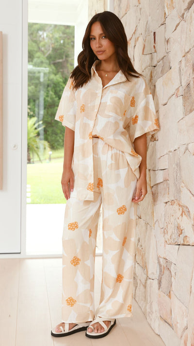 Load image into Gallery viewer, Zita Oversize Shirt - Buttercup Floral - Billy J
