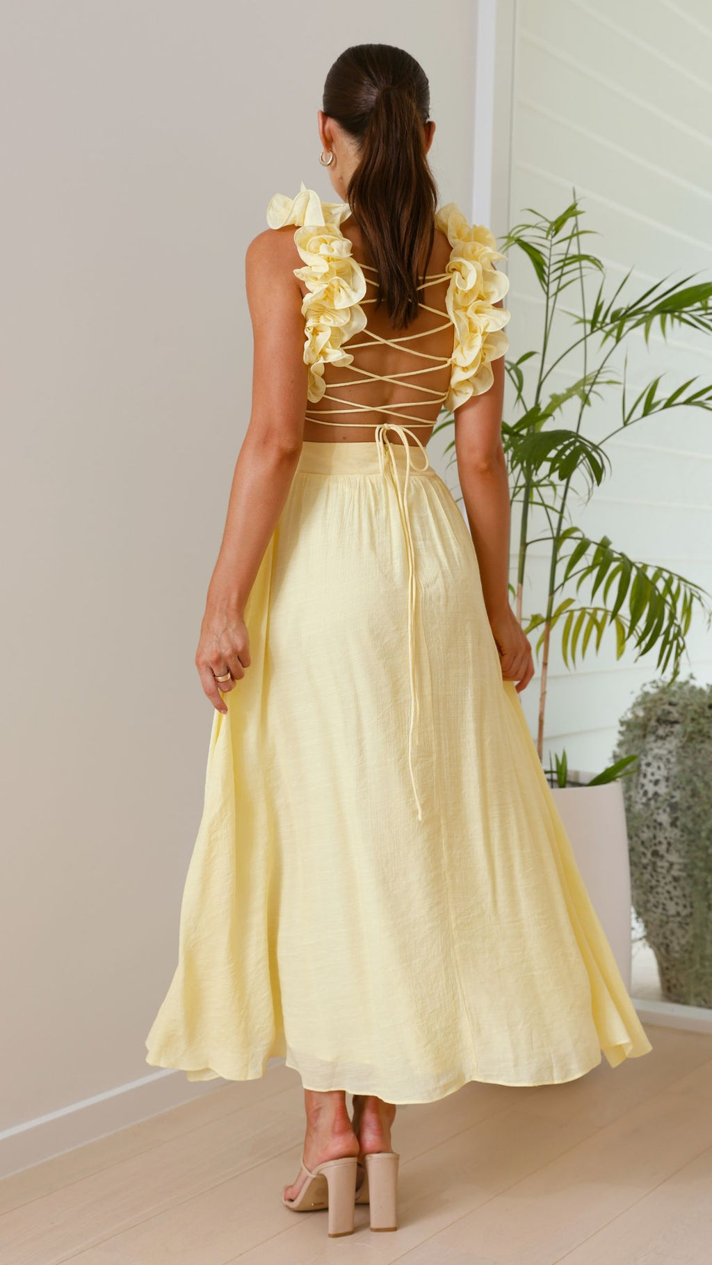 Galilhai Maxi Dress - Yellow - Billy J