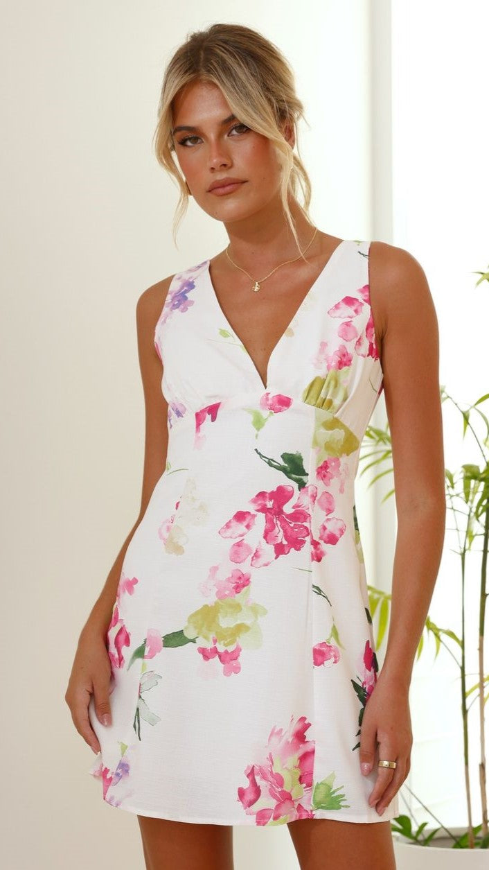 Sienna Mini Dress - Sweet Floral - Billy J