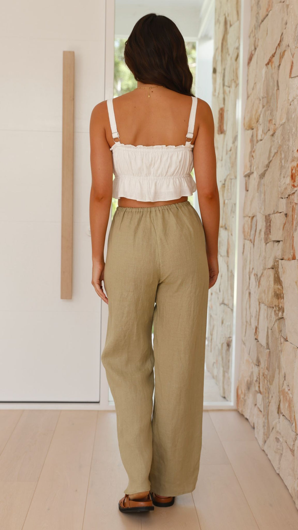 Maliena Pants - Sage - Billy J