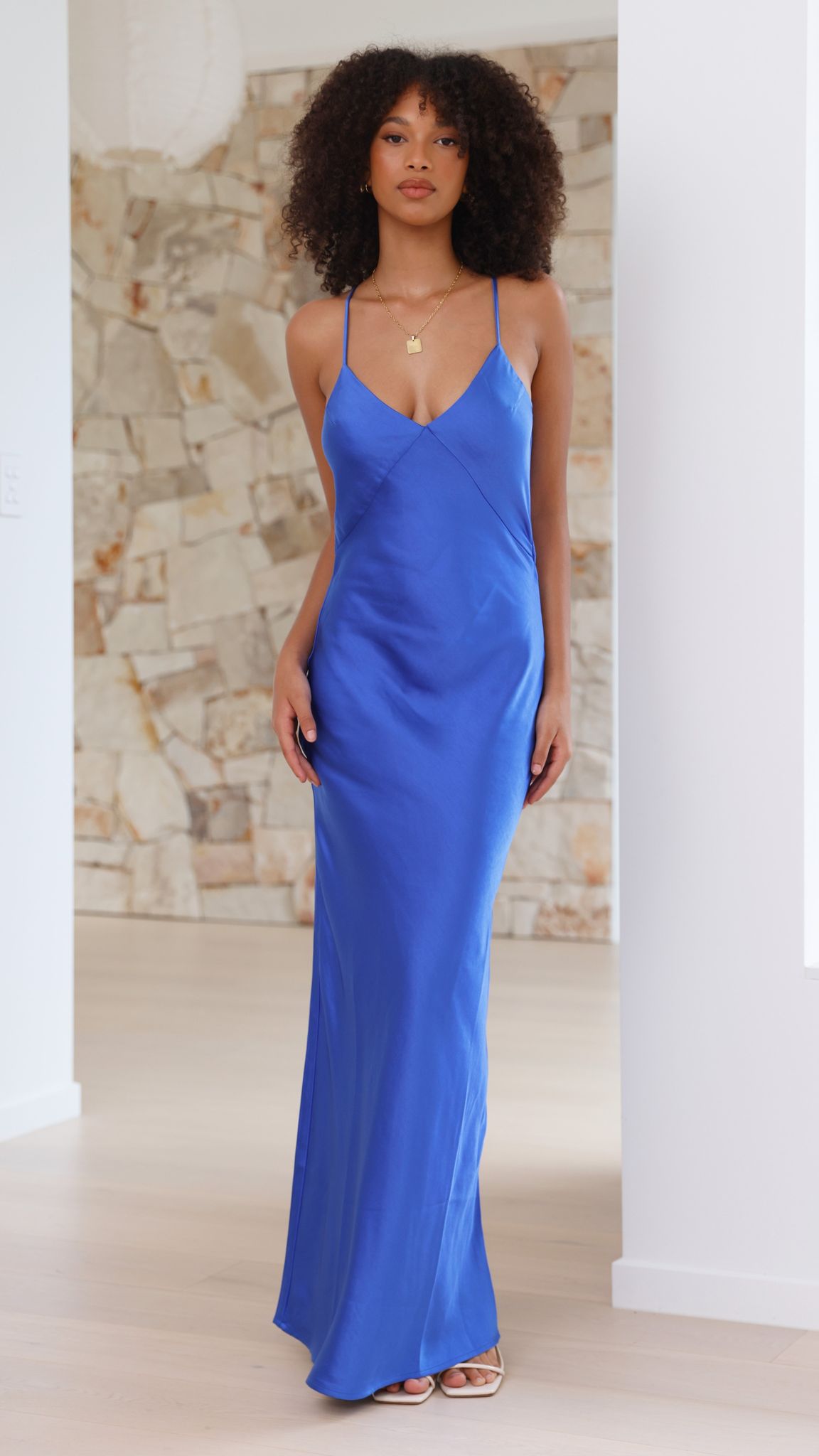 Gisella Maxi Dress - Cobalt Blue - Billy J