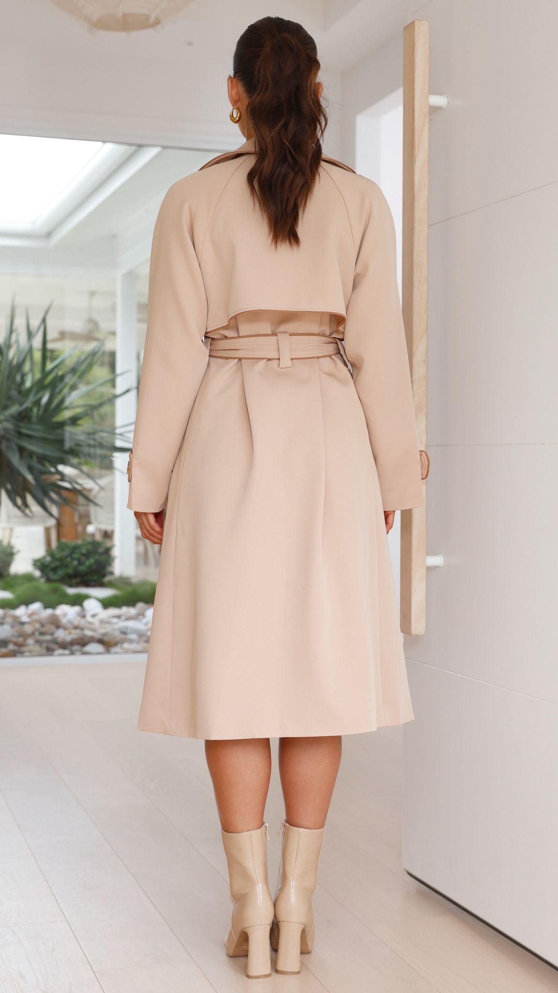 Blanca Trench Coat - Camel - Billy J