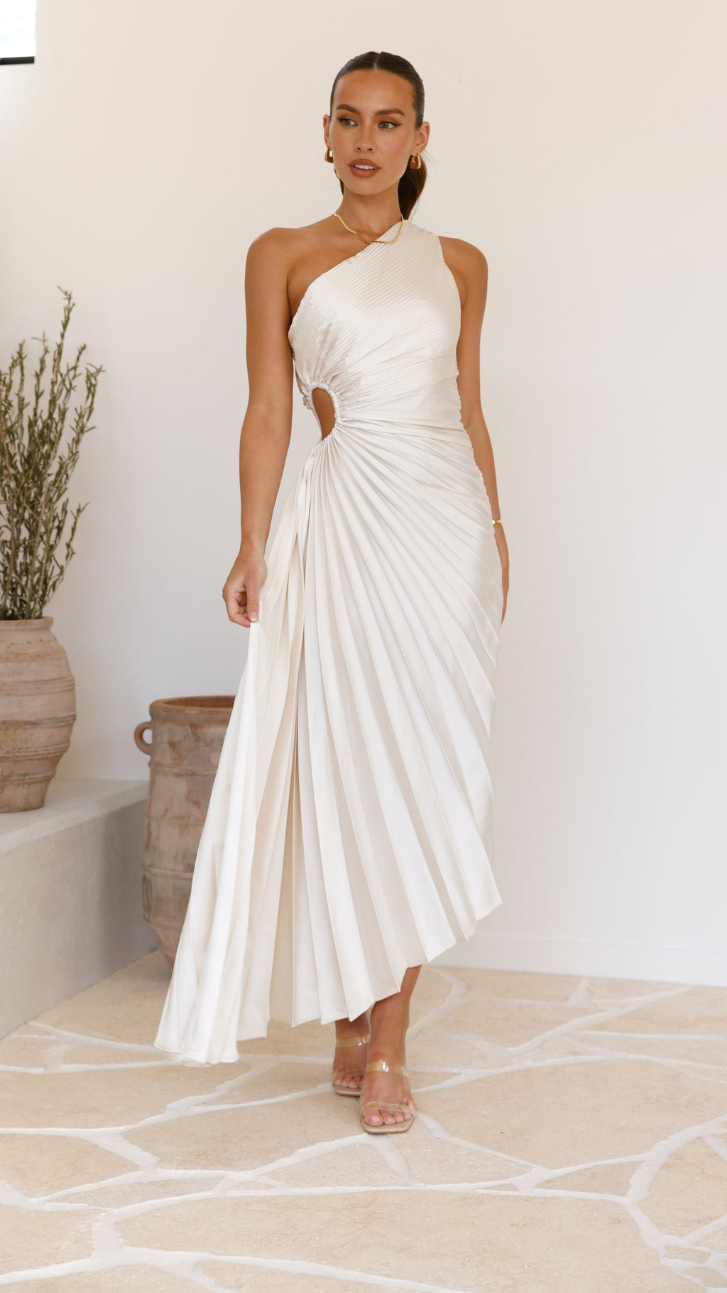 Olivia Maxi Dress - Champagne - Billy J