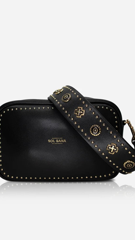 Sol Sana Camera Bag - Black/Gold - Billy J