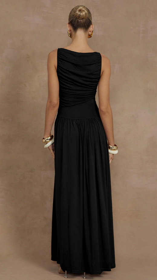 Nalla Maxi Dress - Black - Billy J