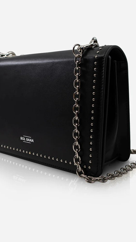 Sol Sana Flap Bag - Black/Silver - Billy J