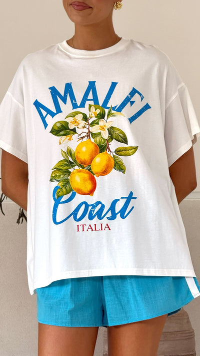 Load image into Gallery viewer, Amalfi Coast Shirt and Shorts Set - Blue - Billy J
