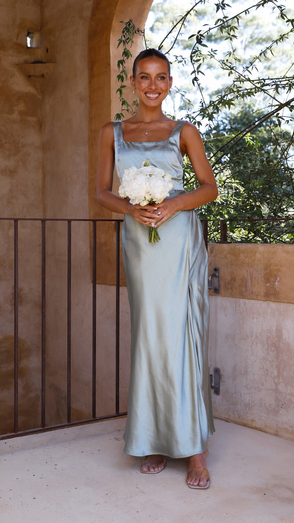 Alaria Maxi Dress - Sage - Billy J