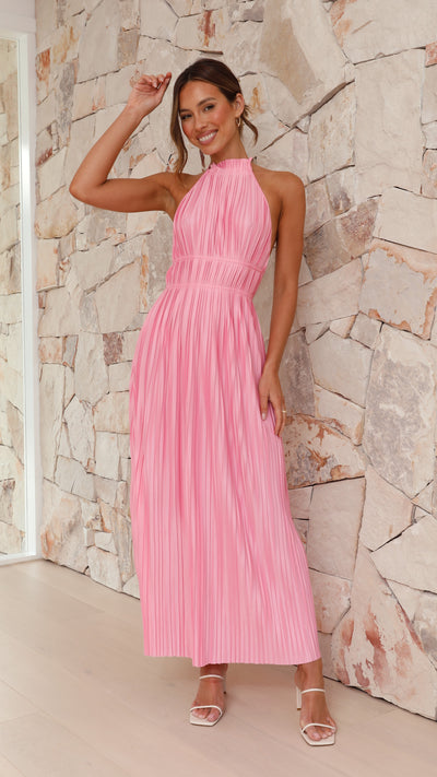 Load image into Gallery viewer, Frances Maxi Dress - Pink - Billy J
