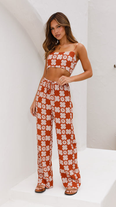 Load image into Gallery viewer, Beila Crop Top - Soleil Print - Billy J
