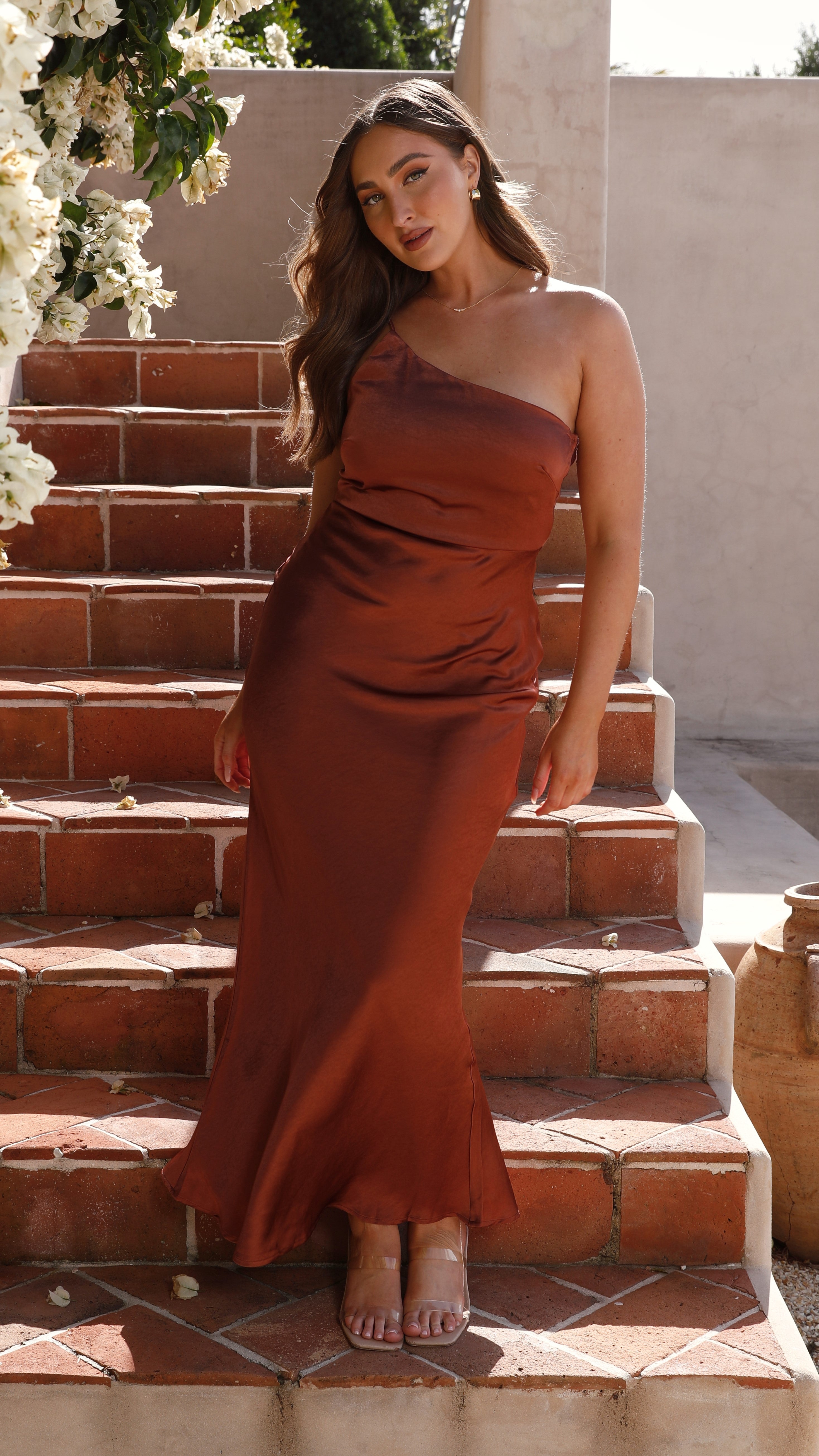 Margot Maxi Dress - Rust - Billy J