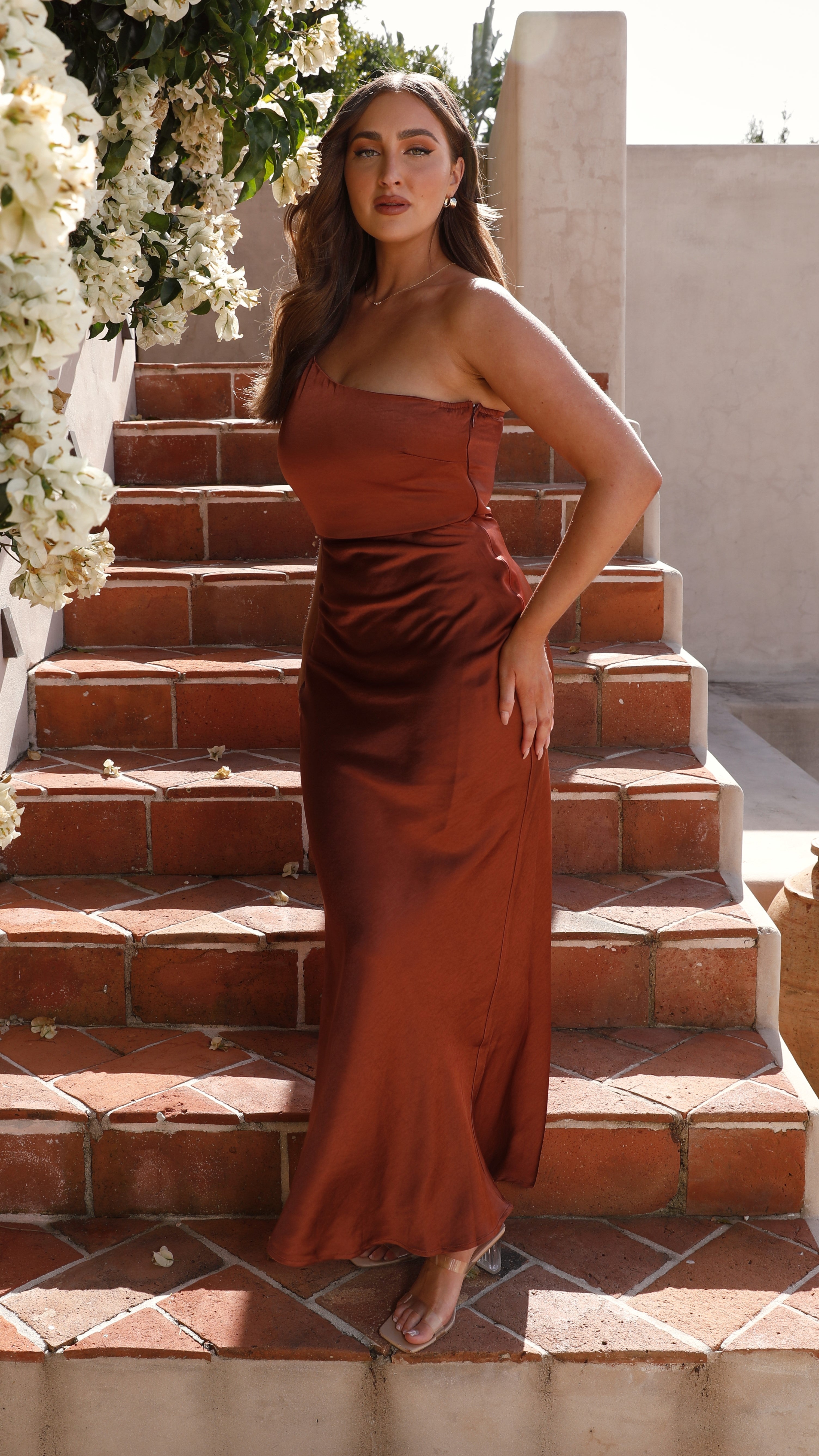 Margot Maxi Dress - Rust - Billy J