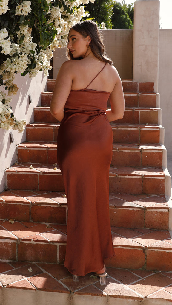 Margot Maxi Dress - Rust - Billy J