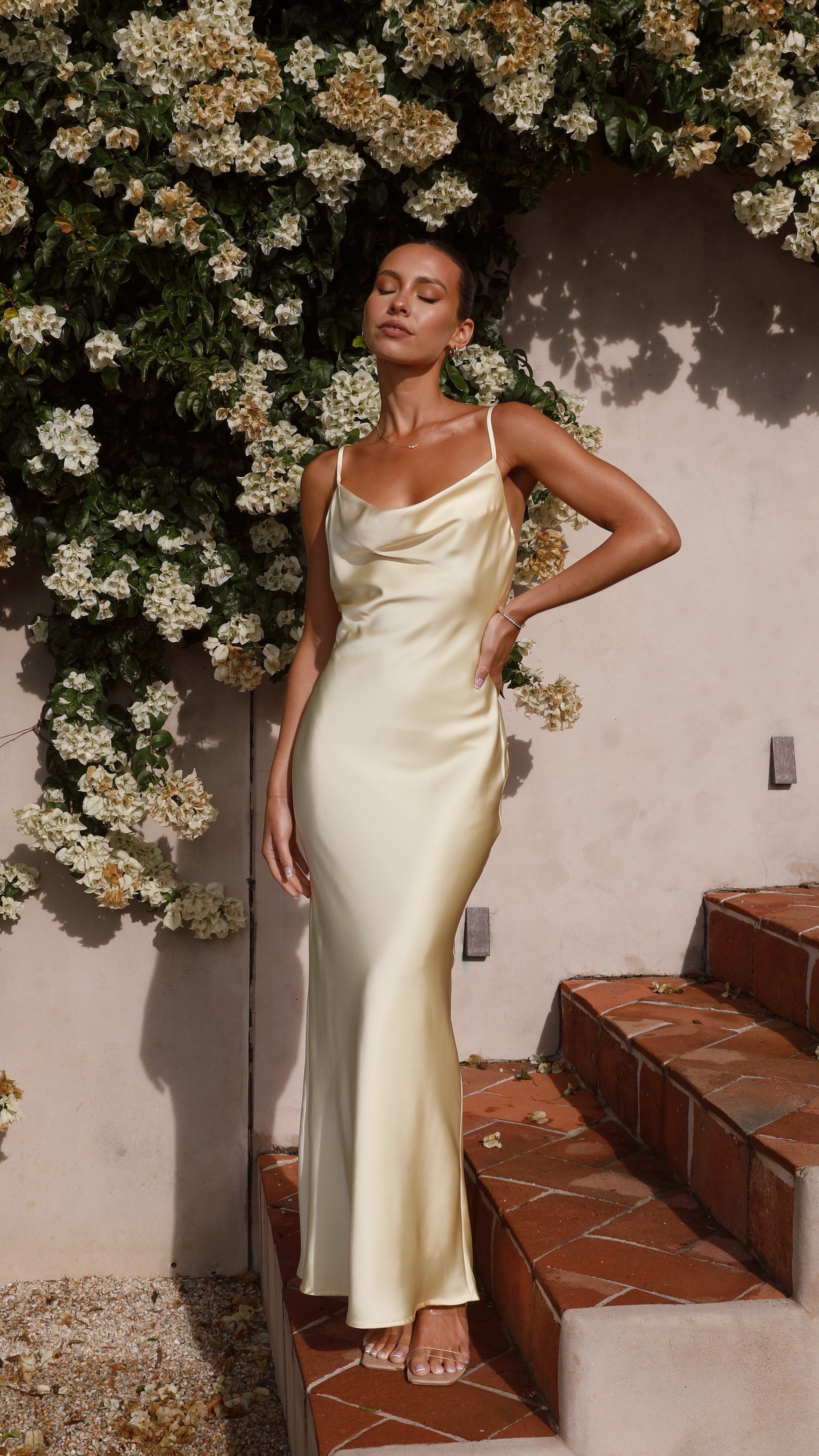 Willow Maxi Dress - Yellow - Billy J