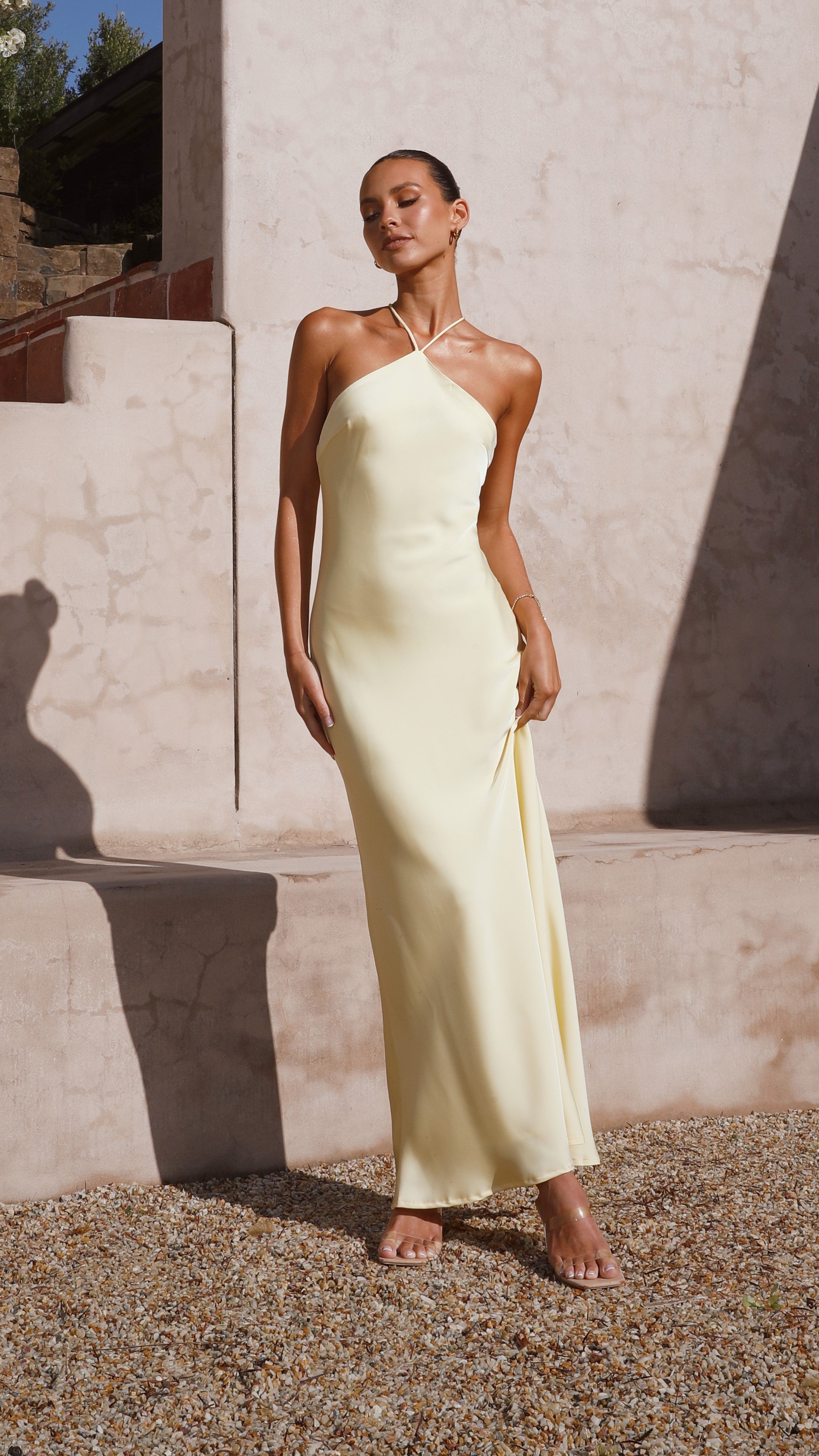 Chiara Maxi Dress - Yellow - Billy J