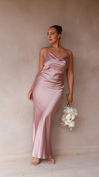 Load image into Gallery viewer, Willow Maxi Dress - Dusty Pink - Billy J
