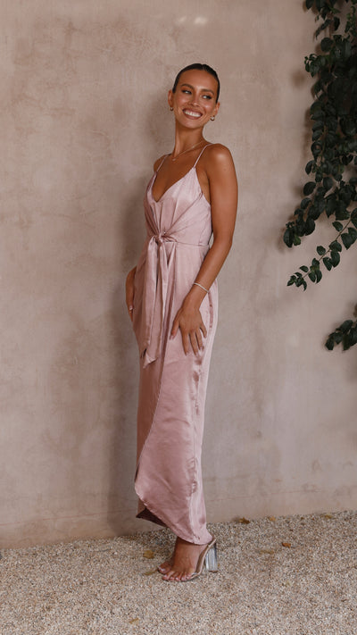 Load image into Gallery viewer, Tyra Maxi Dress - Dusty Pink - Billy J
