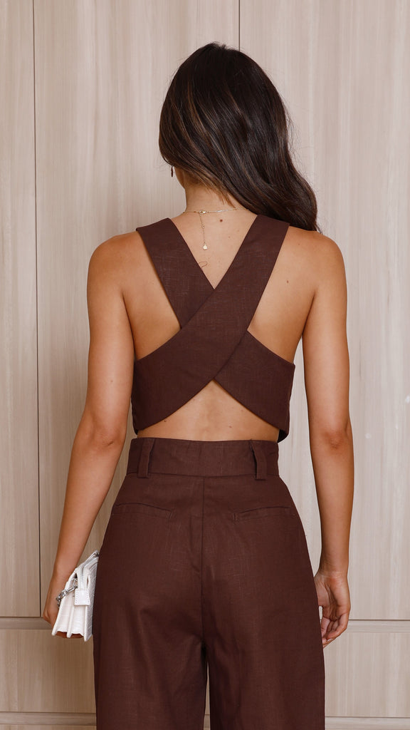 Eve Vest - Brown - Billy J