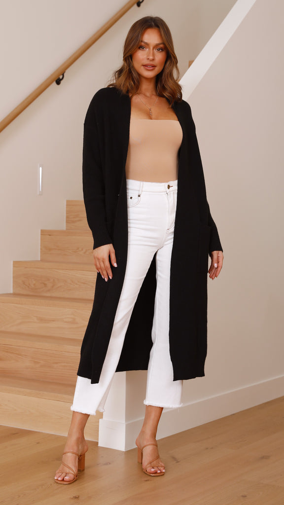 Nadine Cardigan - Black - Billy J