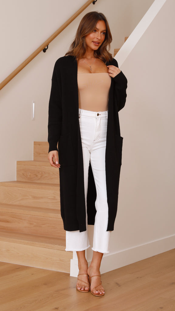 Nadine Cardigan - Black - Billy J