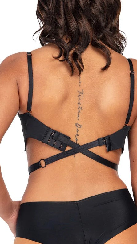 Go Lo - Low Back Bra Converter - Black - Billy J