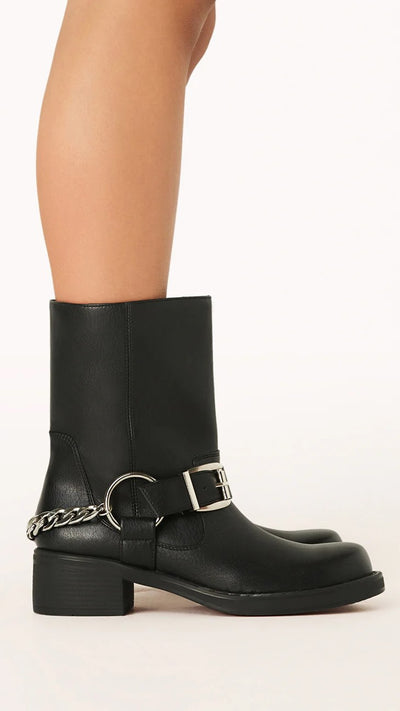 Load image into Gallery viewer, Oskar Boots - Black - Billy J
