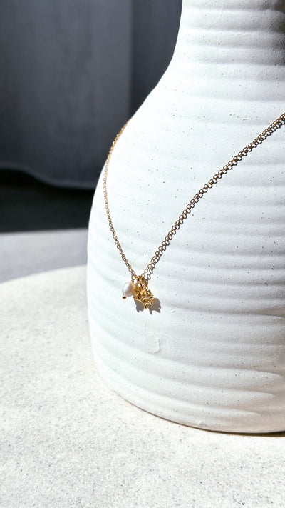 Load image into Gallery viewer, Coral Cove Necklace - 18k Gold - Billy J
