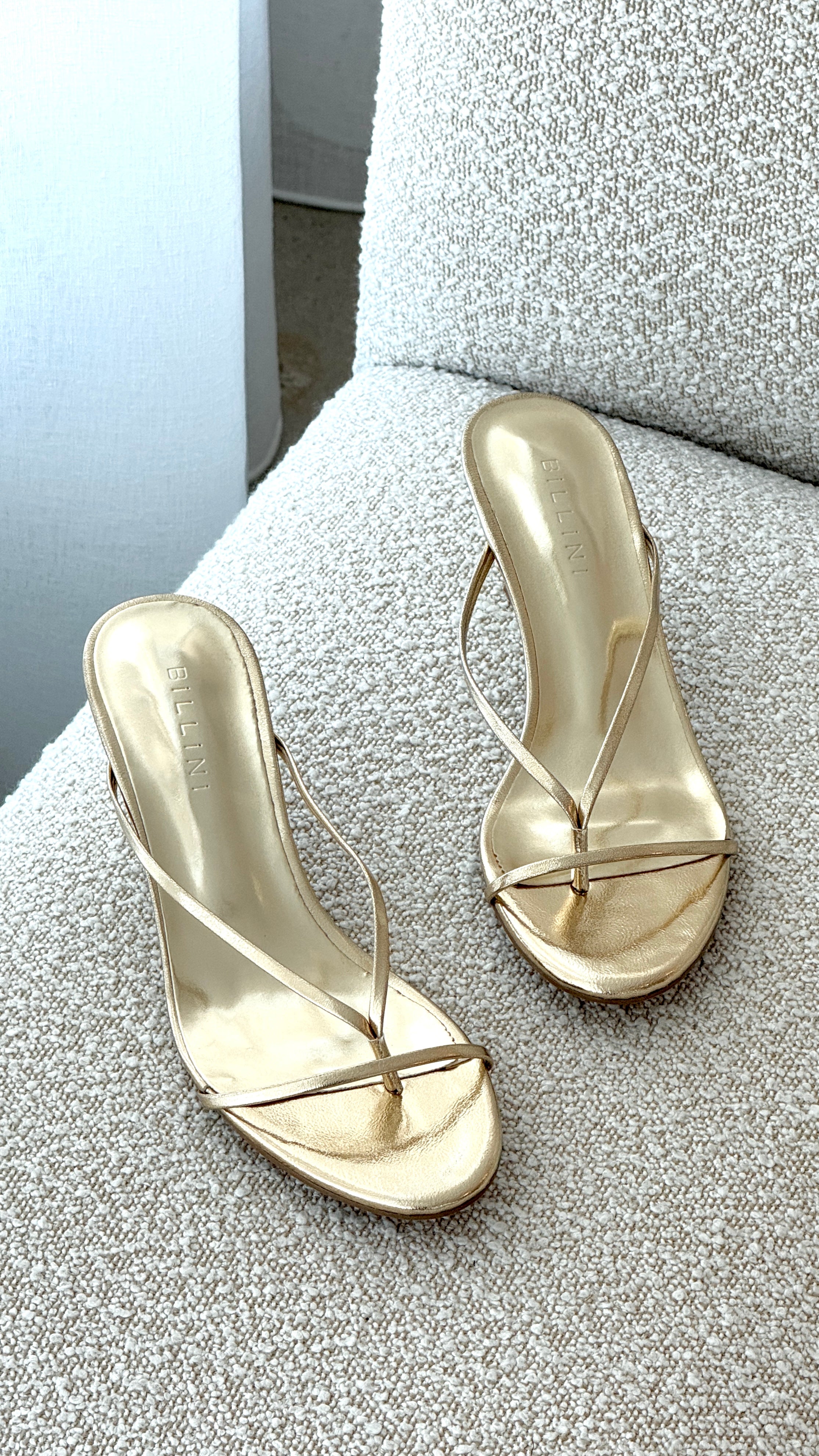 Gillie Heel - Gold Metallic - Billy J