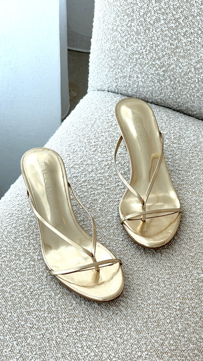 Load image into Gallery viewer, Gillie Heel - Gold Metallic - Billy J
